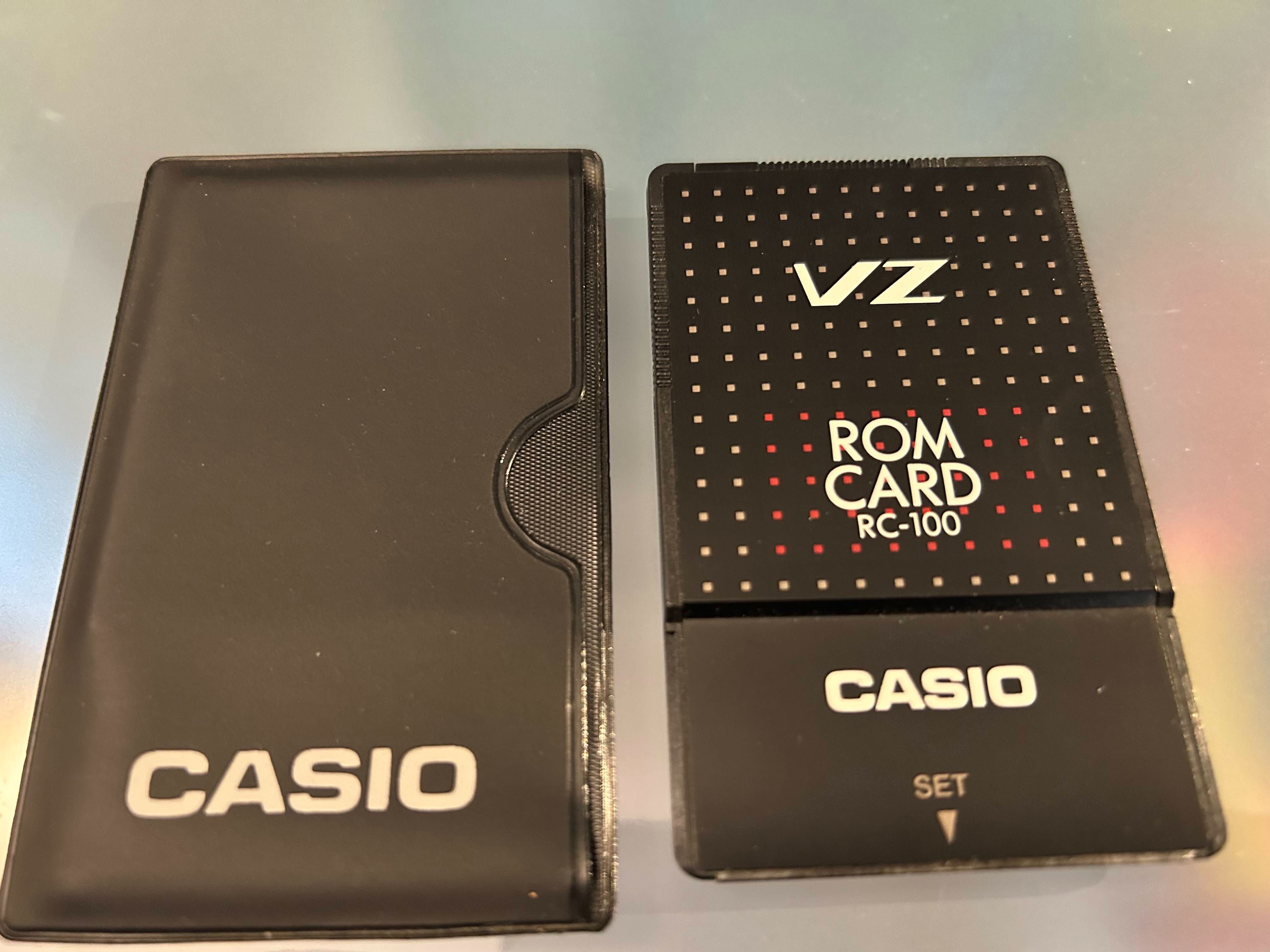 Casio RC-100 ROM Card for VZ
