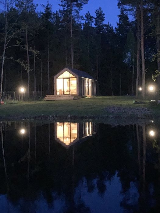 Domki nad jeziorem Domek Mazury Noclegi Mazurach Własna Linia brzegowa