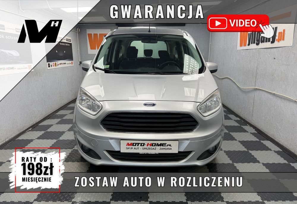 Ford Tourneo Courier Salon Polska, pełna historia, 1.5DCI osobowy GWARANCJA