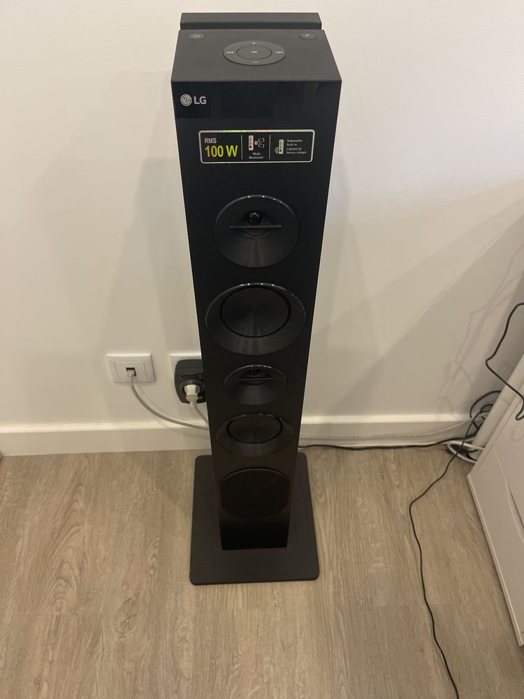 Coluna vertical audio LG