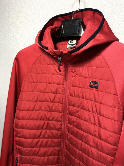Куртка микропуховик Jack Jones red L размер