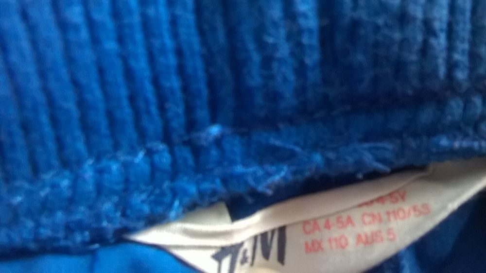 H&M, 2 pary spodni, CARGO, materiałowe  lato, jesień rozm. 104, SUPER