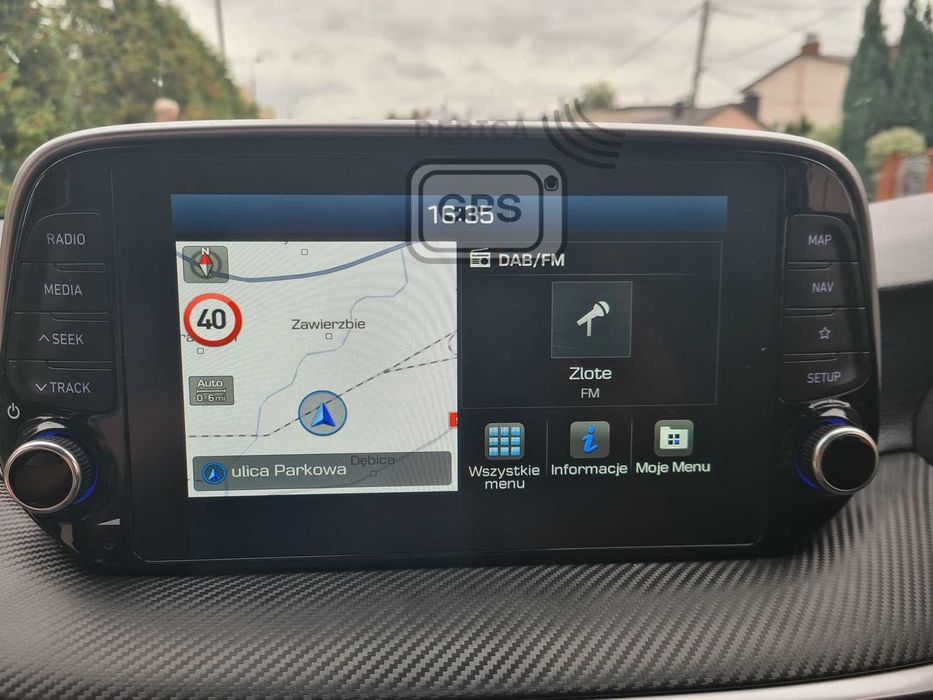 Mapy Hyundai Tucson III i30 ix35 i40 Santa Fe Kona Mapa 2025 Menu PL