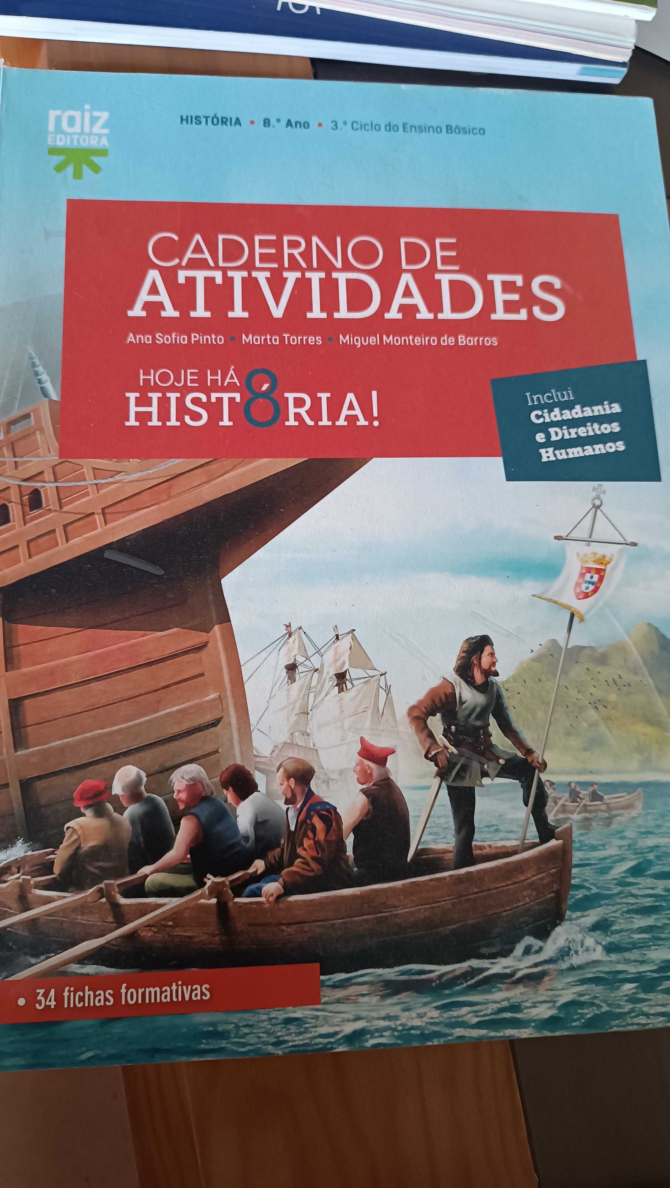 Livros de fichas/ Cadernos de atividades 8°ano