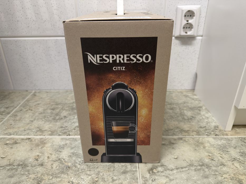 Máquina de Café Nespresso CitiZ Limousine Black por abrir