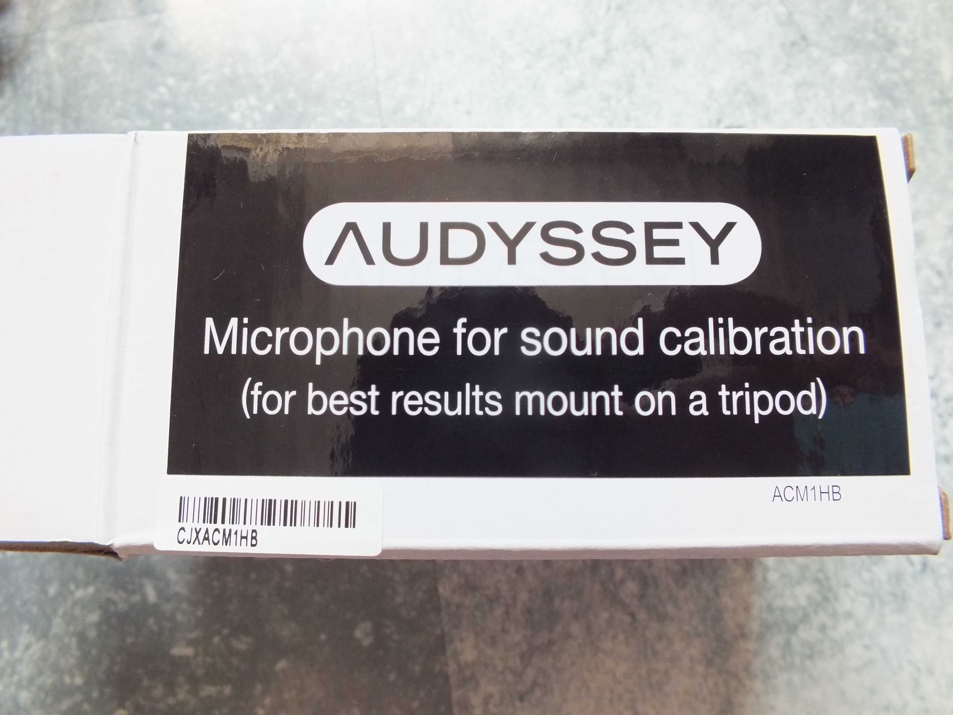 oryginalny DENON ACM1HB mikrofon kalibracyjny Audyssey statyw NOWY