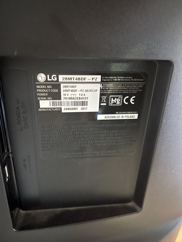 Televisão LG 28MT48DF - PZ