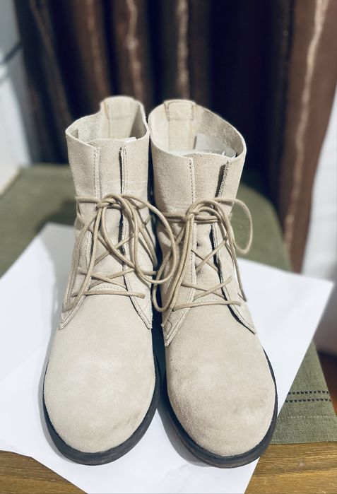 Осінні замшеві черевички,37 розмір