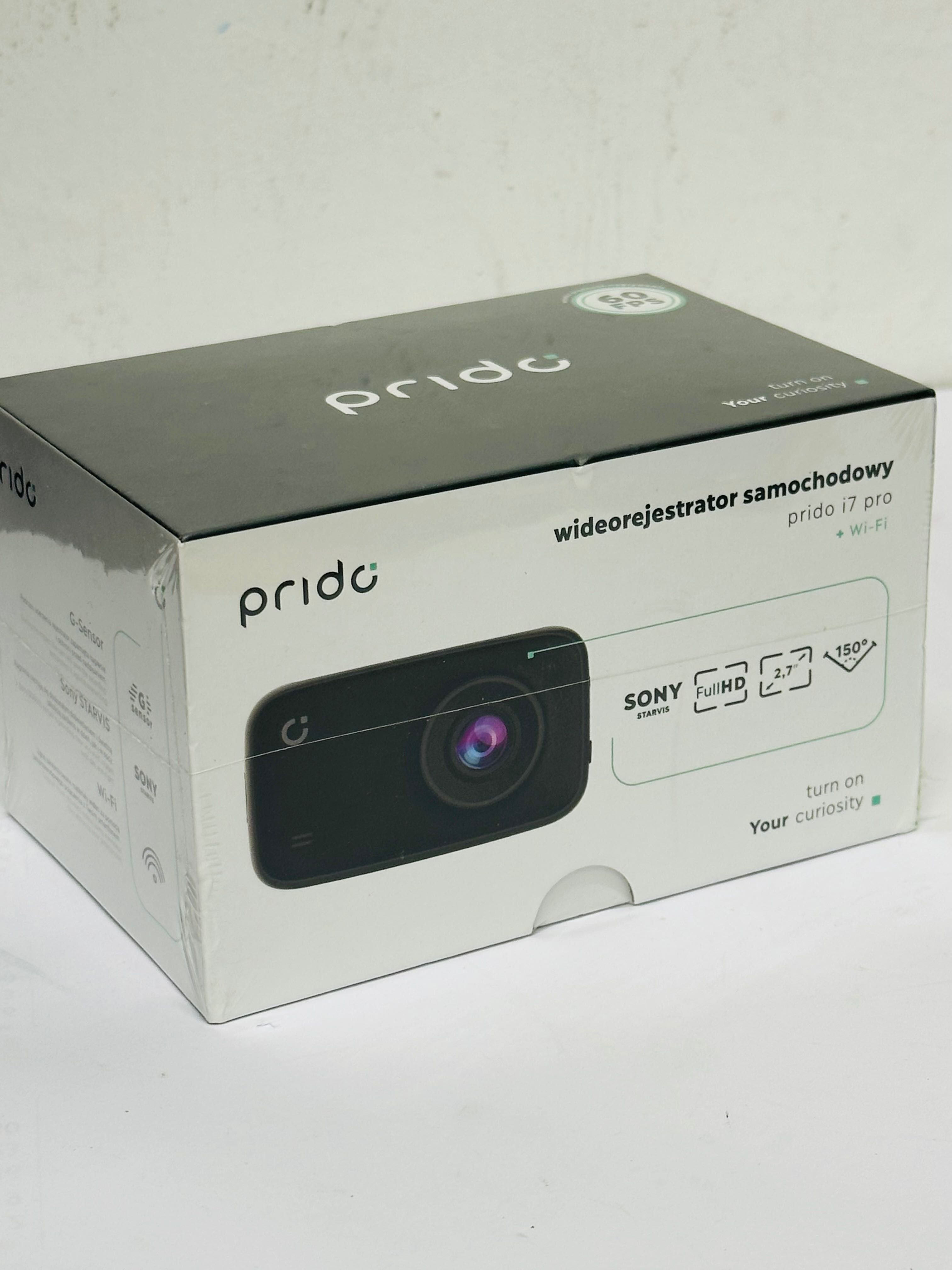 Wideorejestrator kamera PRIDO i7 Pro + Wi-fi  Nowy ! Folia !