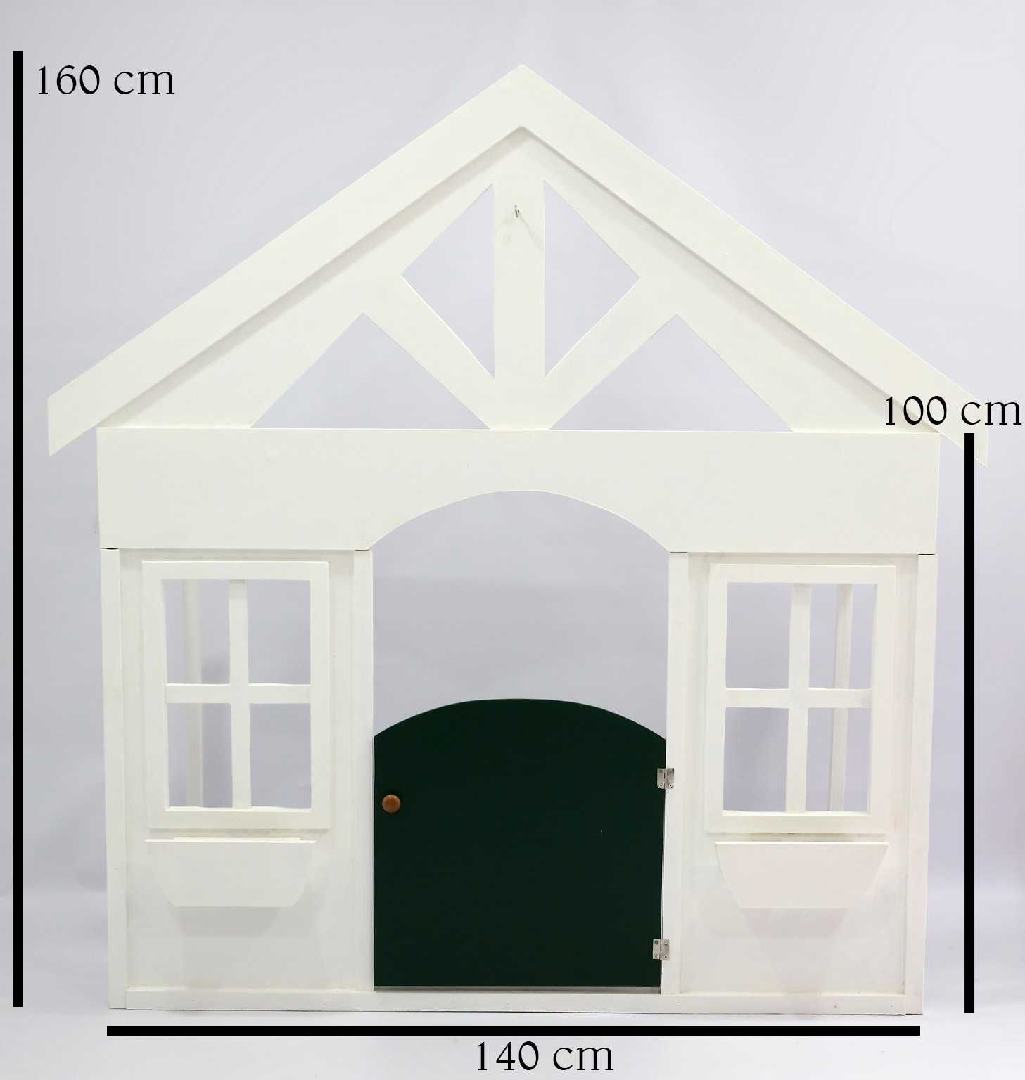 Vendo Fachada Casa em madeira cenário Estudio criança como nova