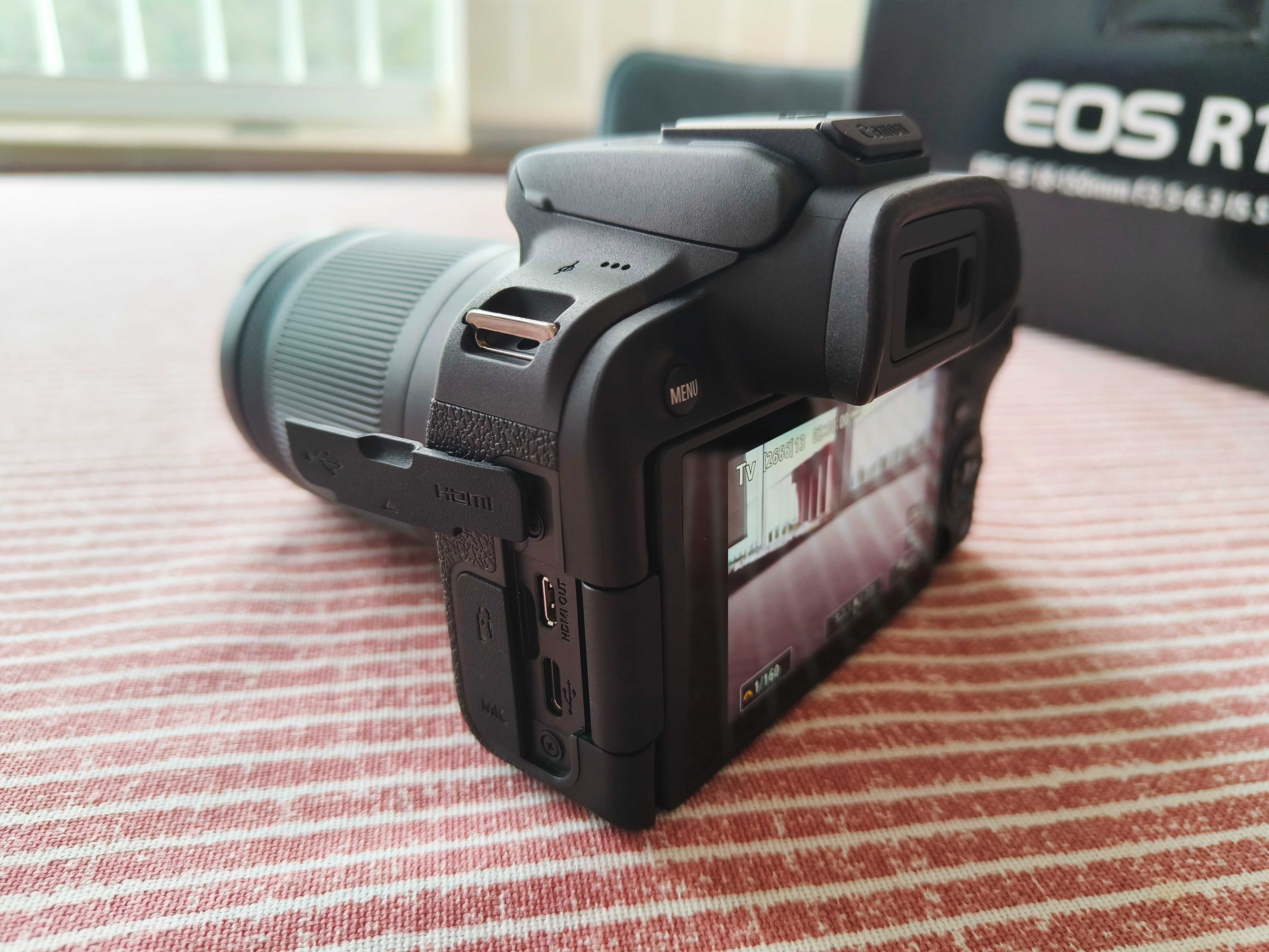 Canon EOS R10 Mirrorless + Lente RF-S 18-150mm – Como nova!