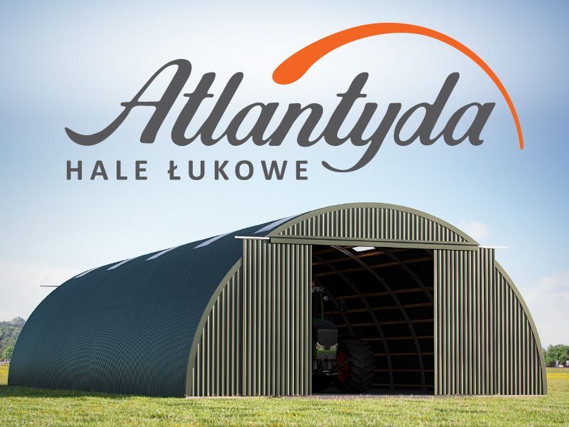 Hala Łukowa stalowa 10x15m wiata hangar garaż NOWA przęsło konstrukcja