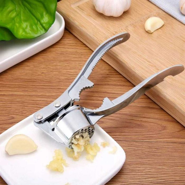 Praska do czosnku wyciskarka 2w1 dziadek do orzechów