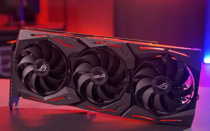 Відеокарта Asus Radeon RX 5700 XT ROG Strix OC 8GB GDDR6 б/в