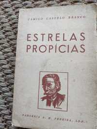 Livro " Estrelas Propícias " Camilo Castelo Branco