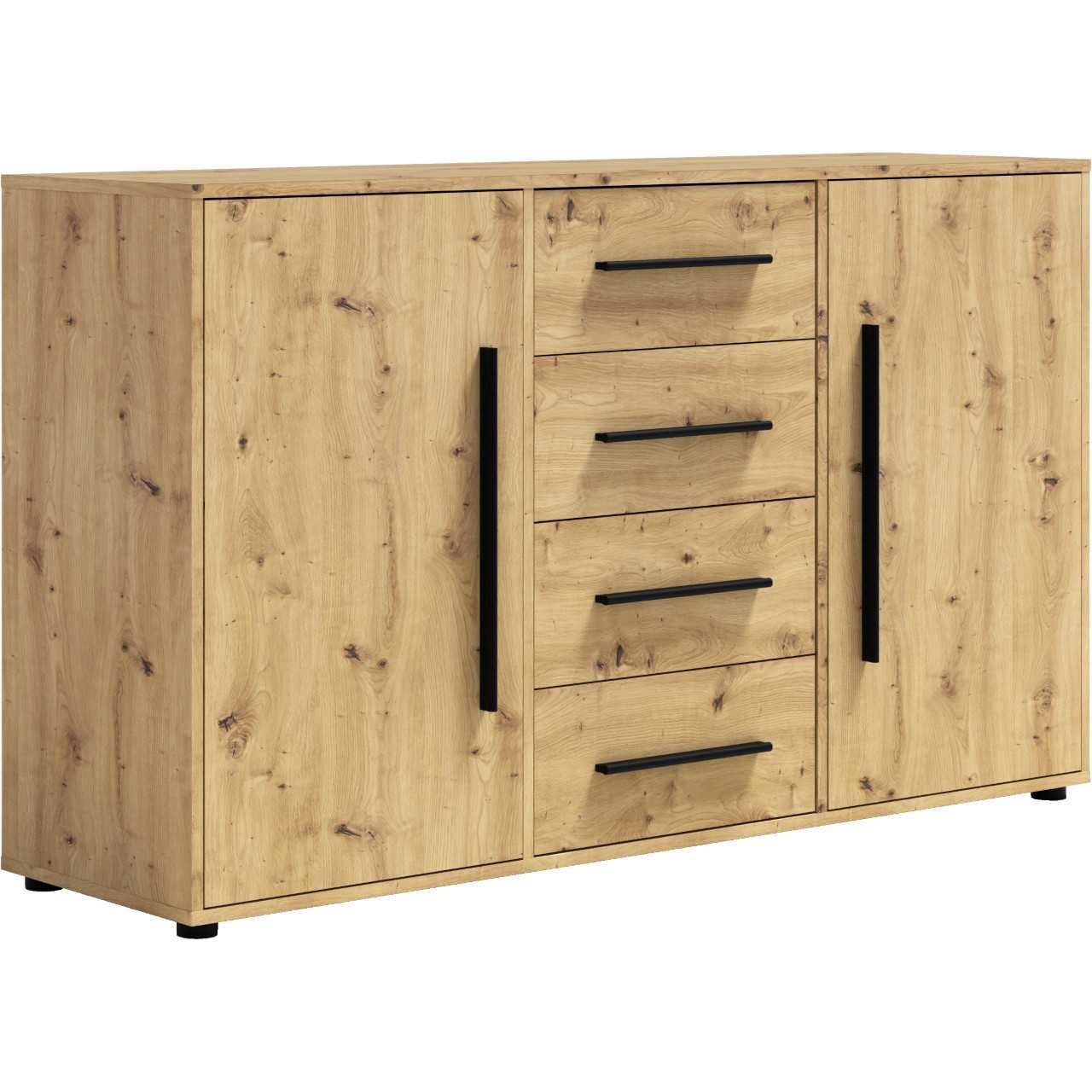 Kredens/Komoda Cremona (4-kolory,150x40x88)