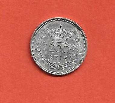 200 Reis 1909 D. Manuel II