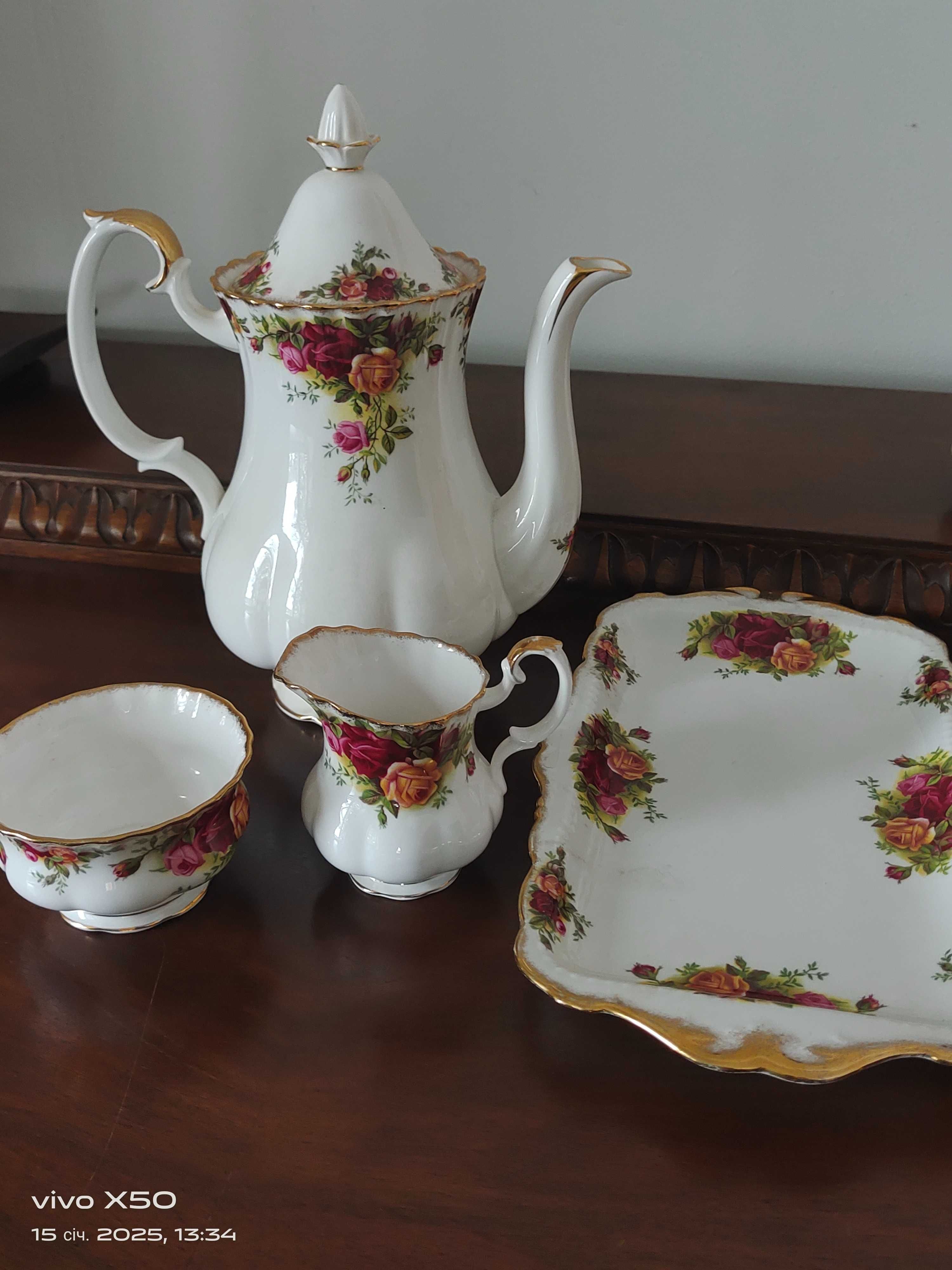 Кавовий сервіз OLD COUNTRY ROSES  Royal albert