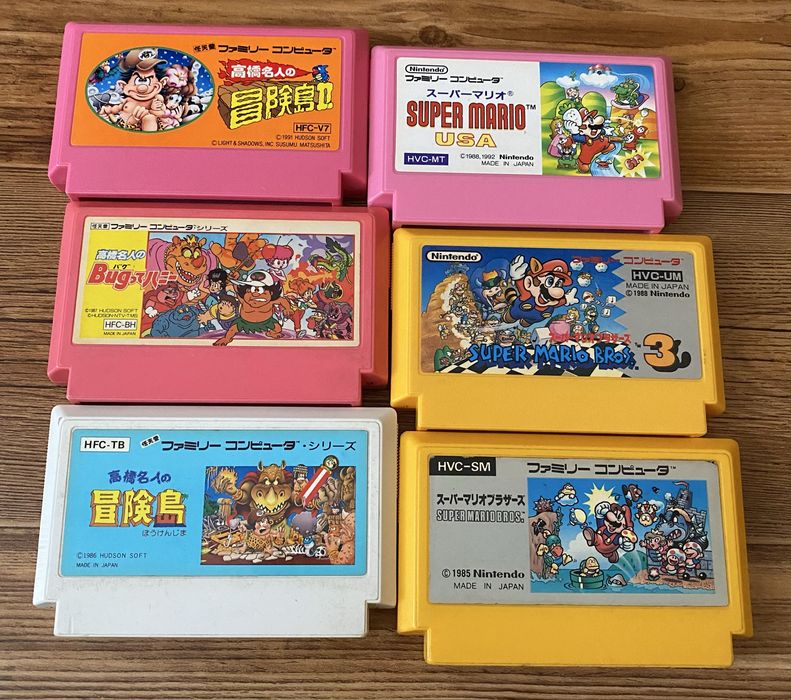 Nintendo Famicom: Duck Tales, Rockman, Kirby, Contra, Castlevania