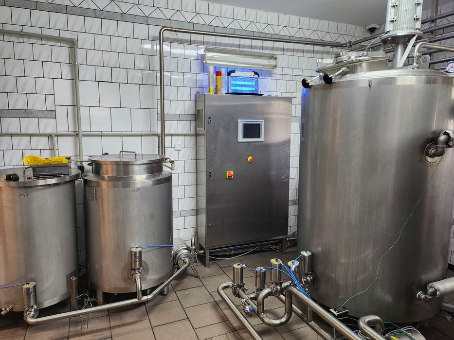 Linia do podgrzewania chłodzenia pasteryzacji Pasteryzator Automat