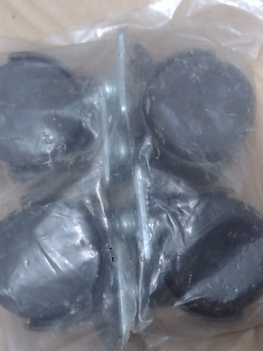 Rodas com suporte metálico