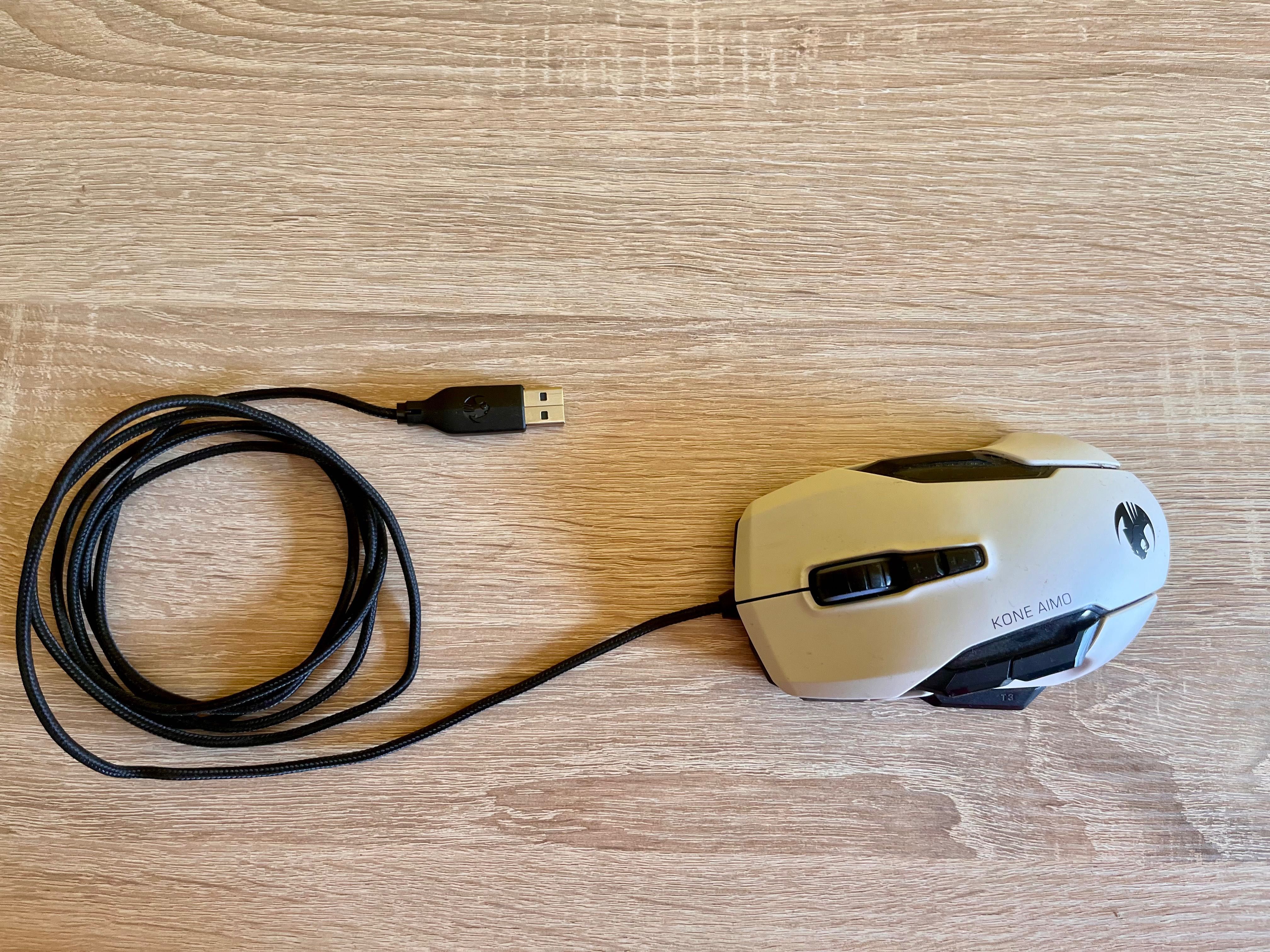 Roccat KONE AIMO (Biała)