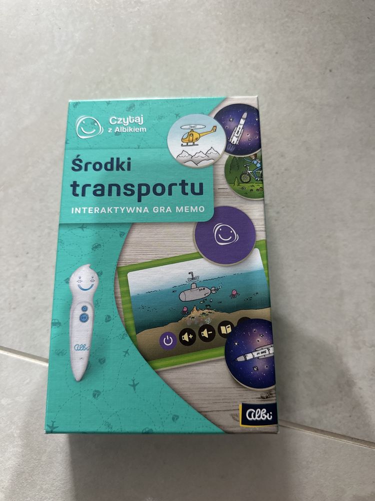 Zestaw ALBIK mówiący długopis-interaktywny GLOBUS,dinozaury,angielski