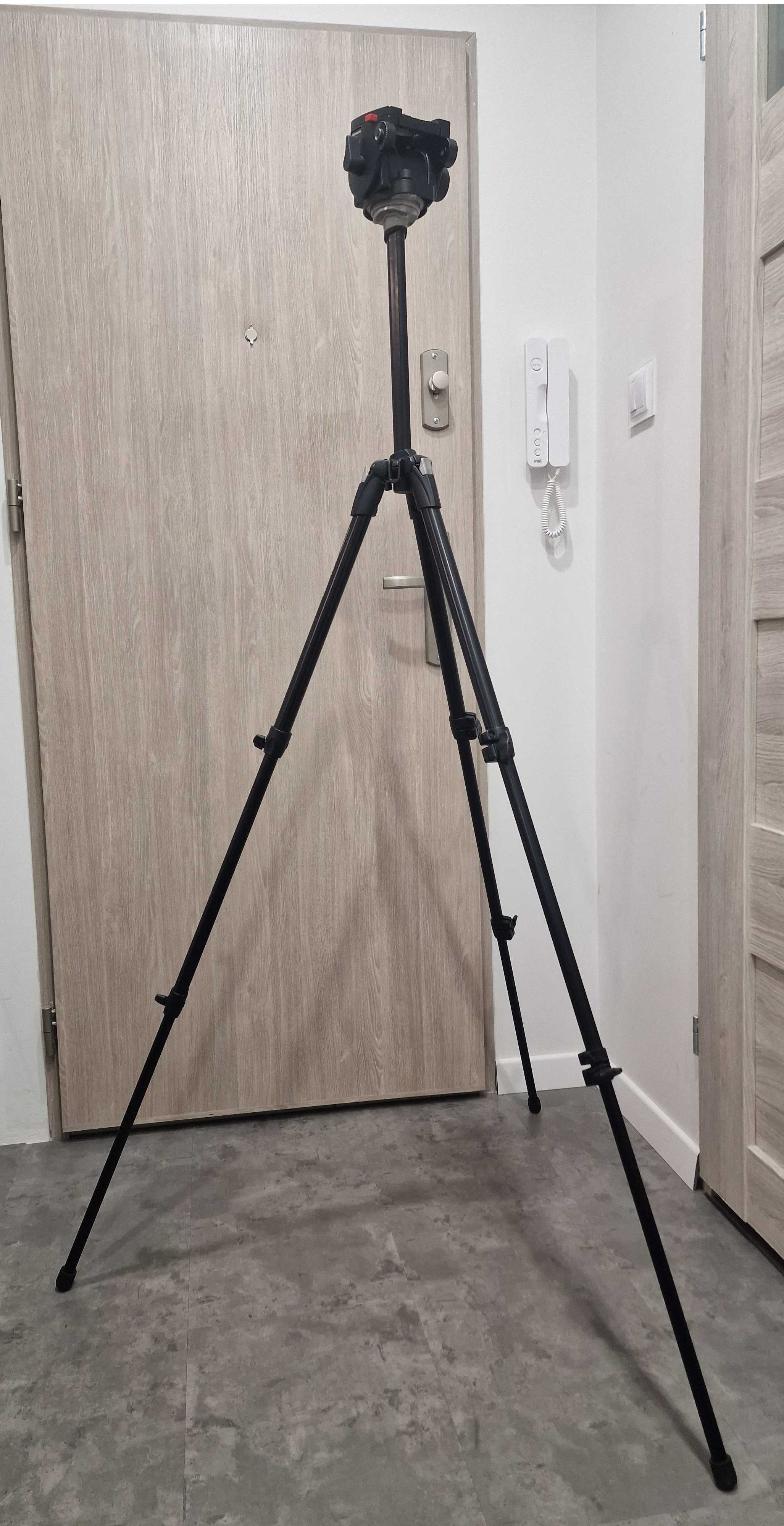 Statyw mały Manfrotto jak Befree 190XDB + 501 na wycieczki