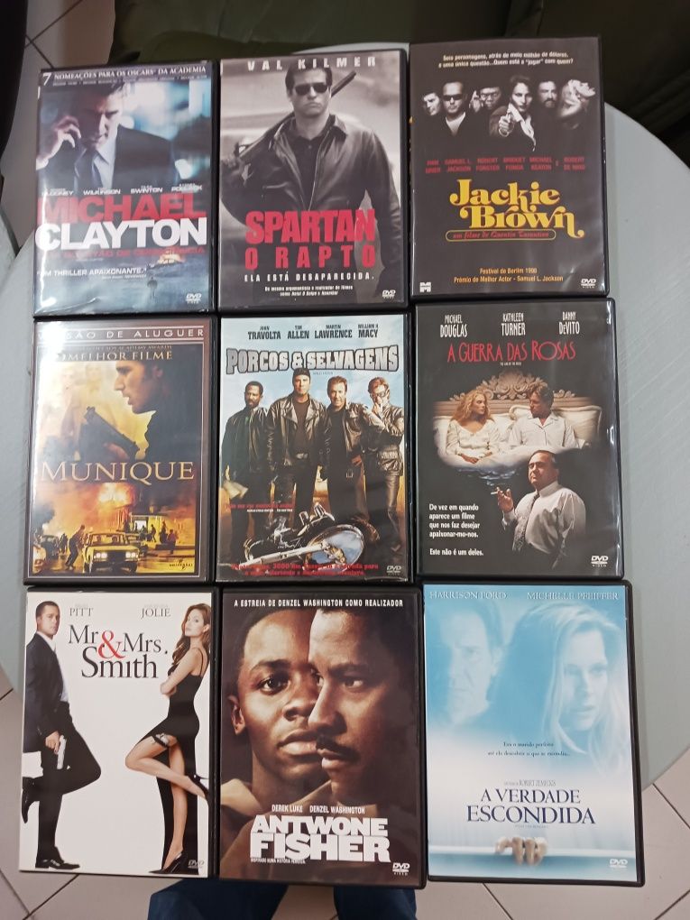 Vendo varios Dvds filmes