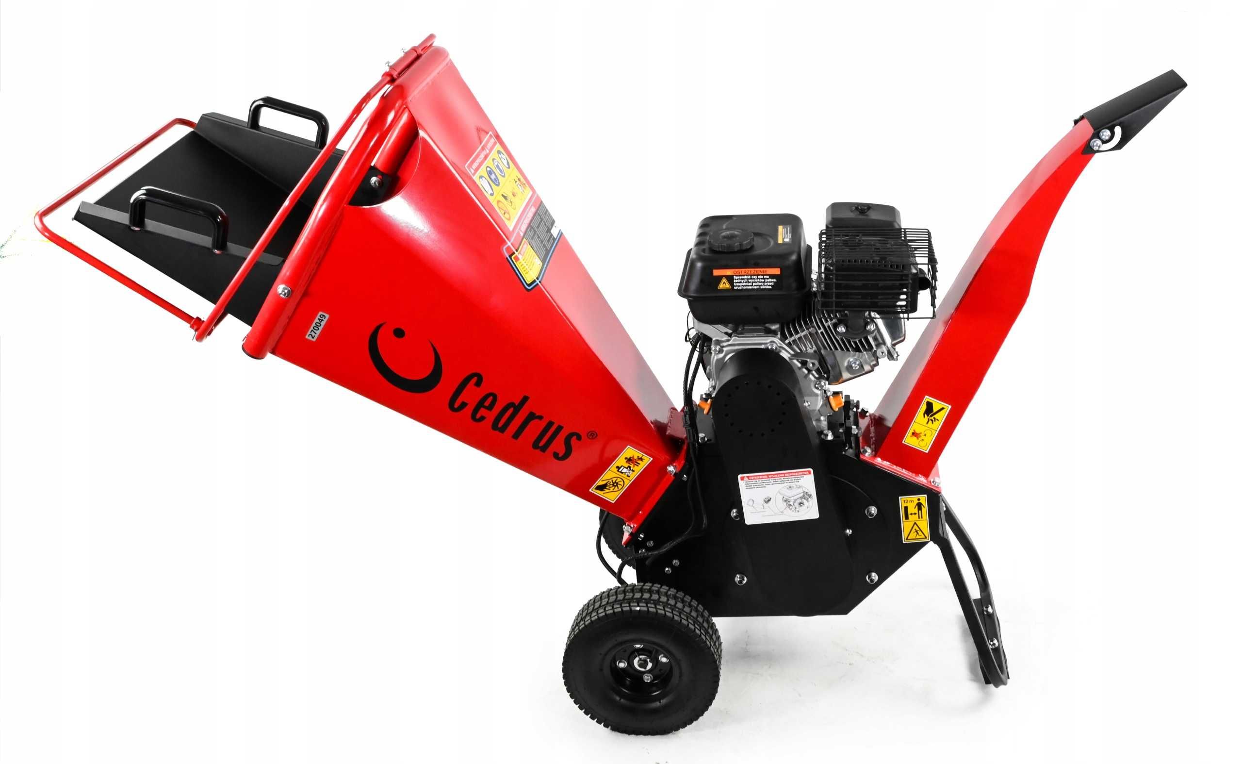 Cedrus Rozdrabniacz Spalinowy RB02 Rębak Loncin 10cm Oleje Wysyłka