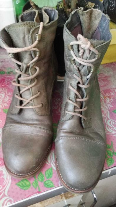 Напівчобітки жіночі POELMAN 39 розмір, м’які, каблук 2,5 см