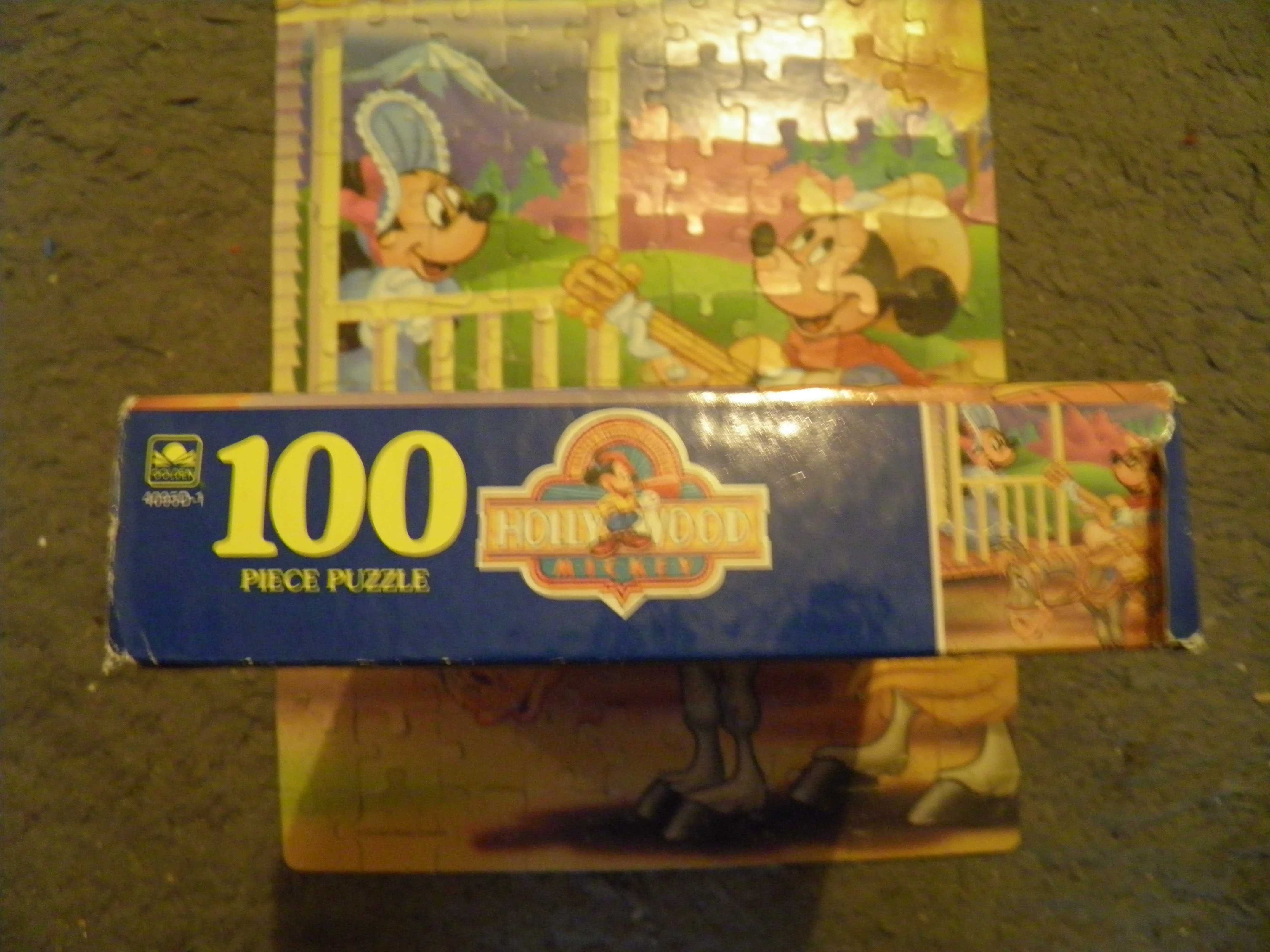 Puzzle HollyWood Mickey 100 elementów Golden