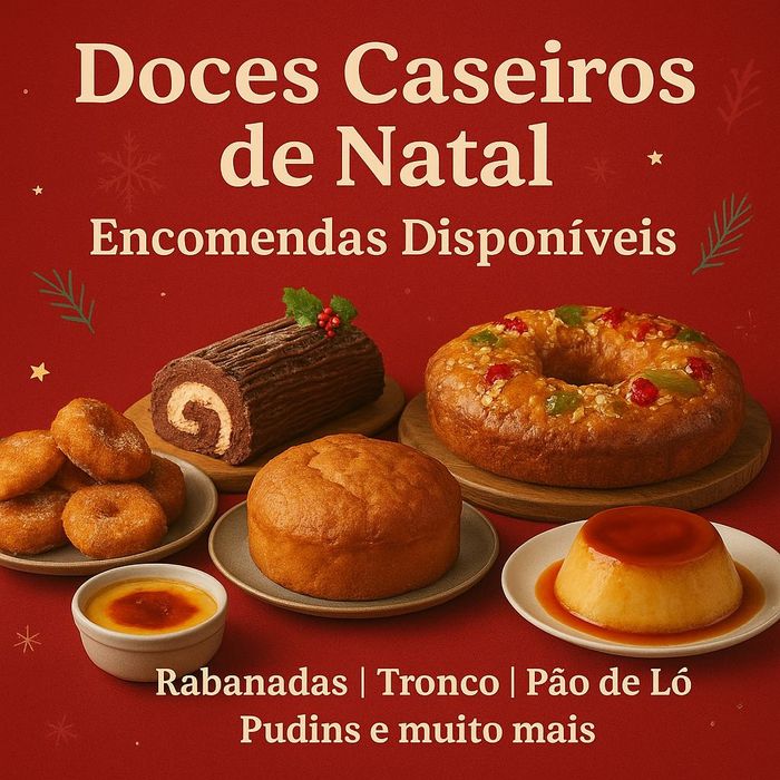 Doces de Natal Caseiros por Encomenda