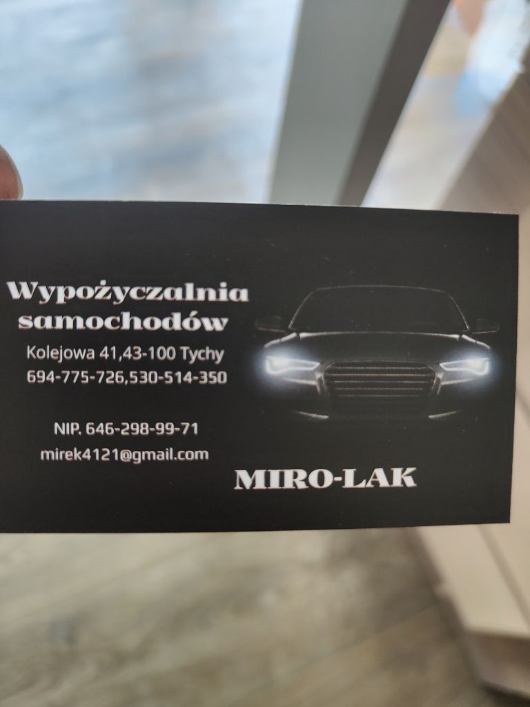 Wynajem samochodu za granicę wypożyczalnia samochodów