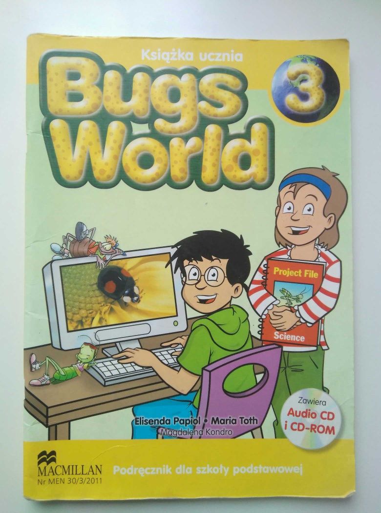 ,,Bugs world" 3 podręcznik do języka angielskiego