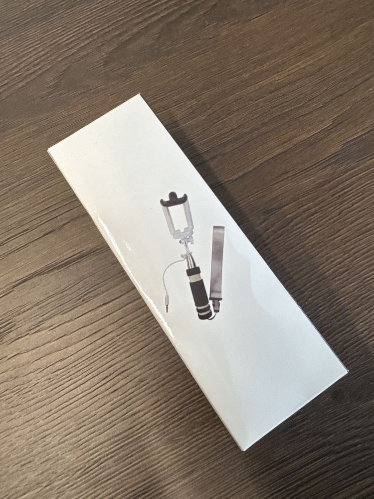 Monopod Selfie Stick Kijek Z Kablem Monopod Kij
