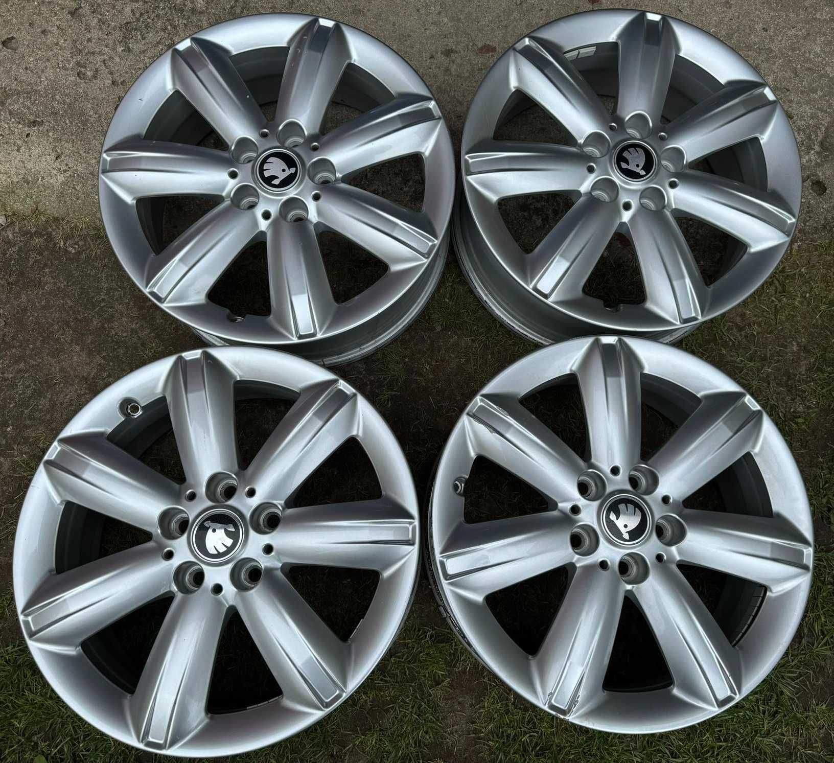 Alufelgi 5x112 r17 SKODA Kodiaq Octavia II III Superb Yeti Karoq 79#