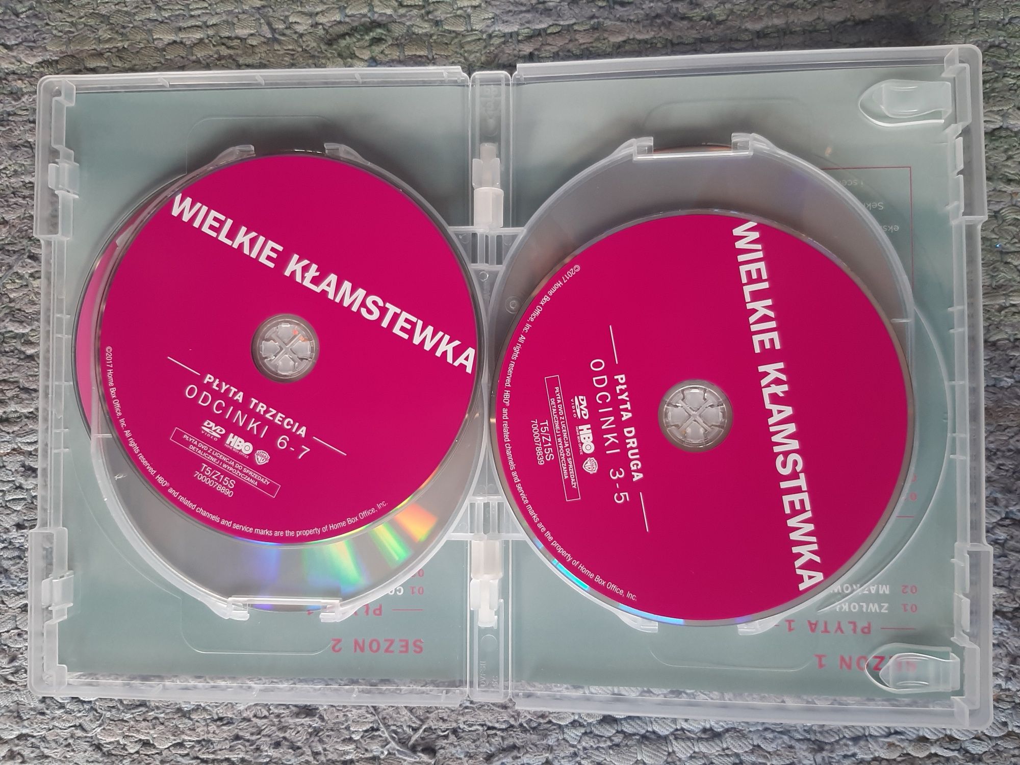 Serial DVD "Wielkie kłamstewka" sezon 1 i 2