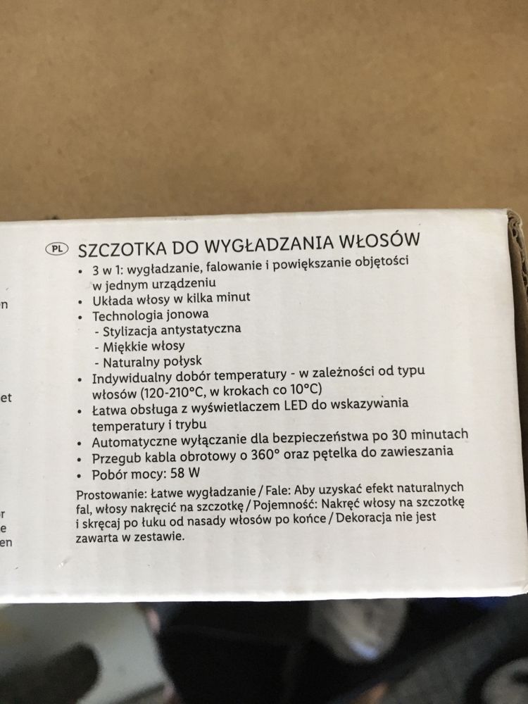 Szczotka do wygładzania włosów  3w1 SilverCrest