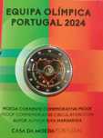 2€ 2024-  Portugal colorida e Mónaco, conjunto das 2 moedas