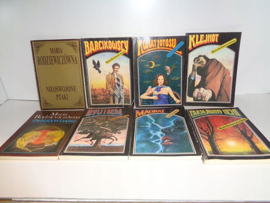 Rodziewiczówna x8: Nieoswojone ptaki, Barcikowscy, Kwiat lotosu, Klejn