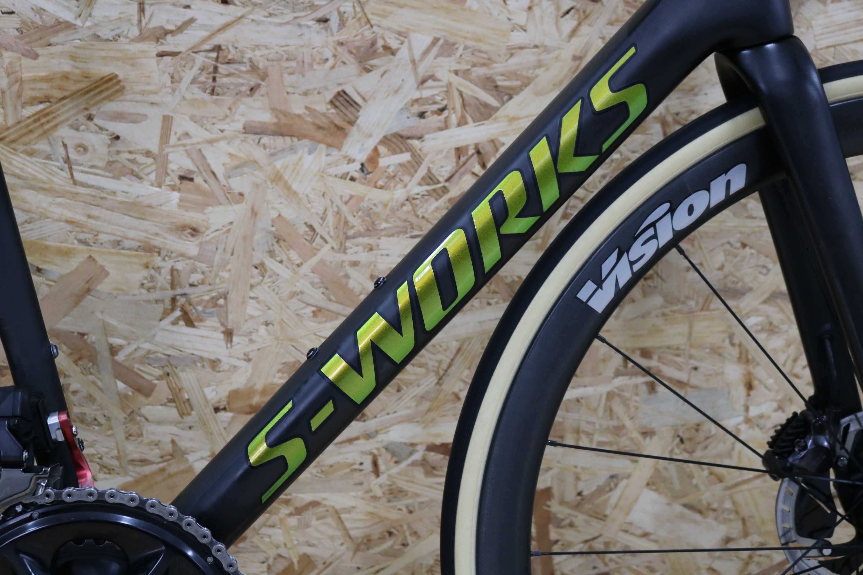 Bicicleta topo de gama Specialized Tarmac S-Works SL7 - Rodas carbono
