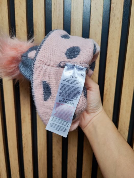 Komplet zimowy czapka + komin