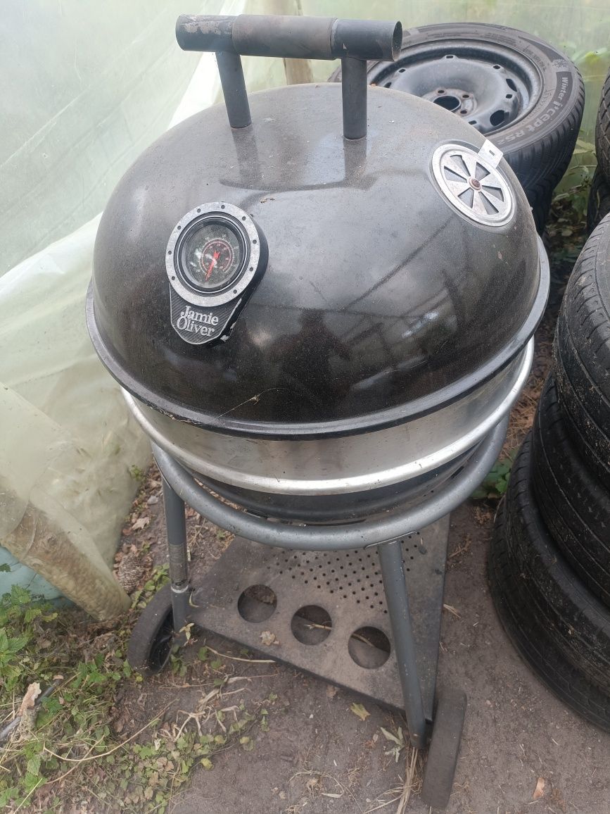 Grill węglowy Jamie Oliver z termometrem