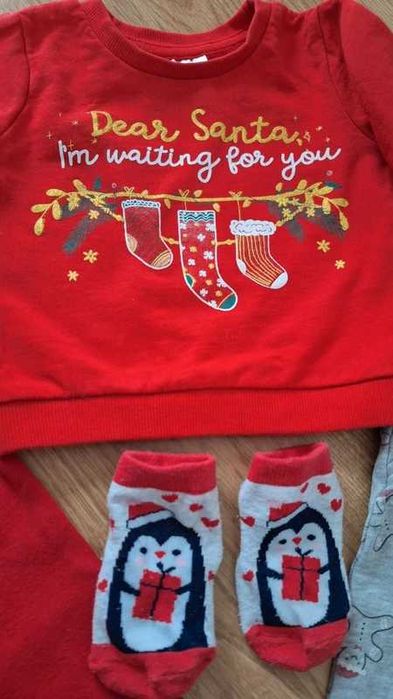 Zestaw ubranek świątecznych 68