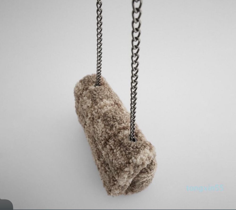 Torebka Zara lambwolaz futerka