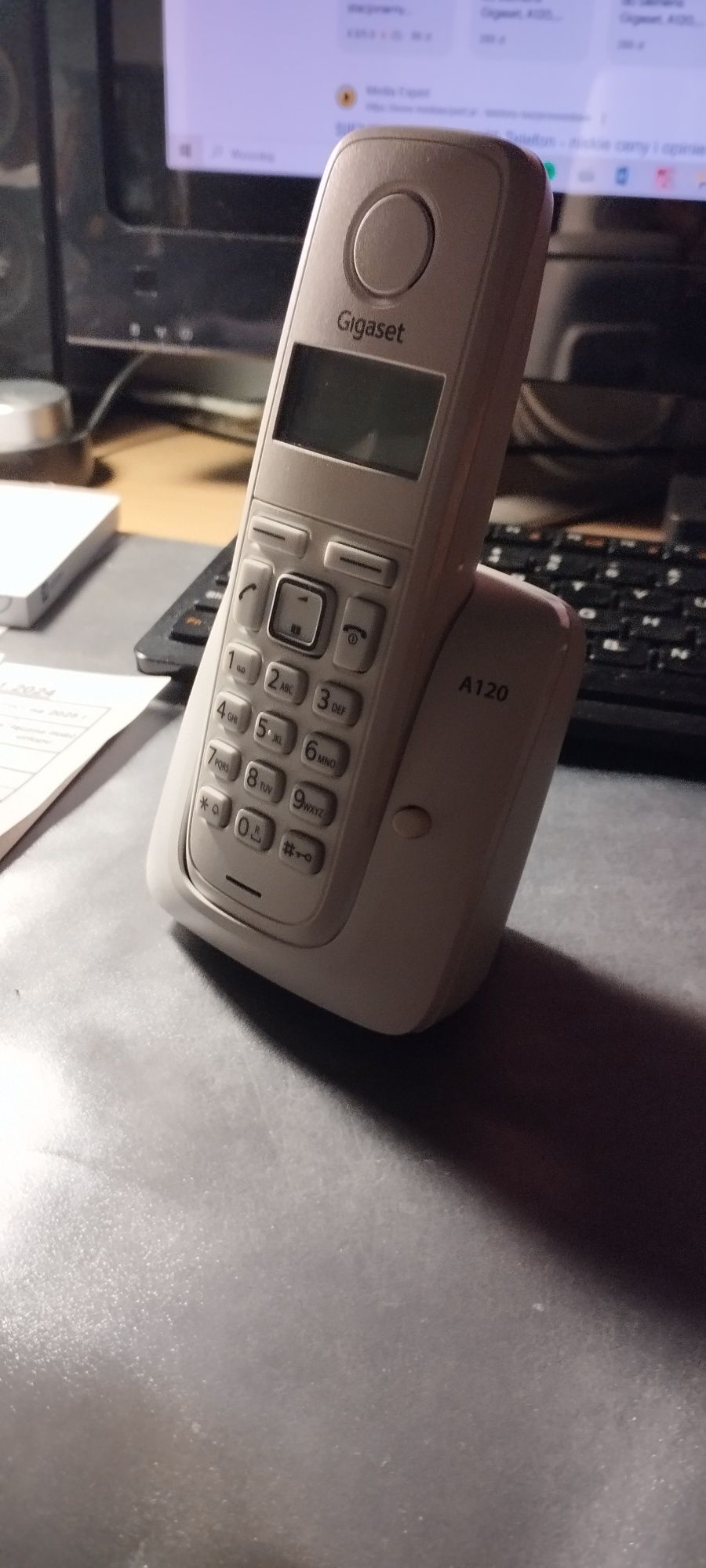 Telefon bezprzewodowy Simens Gigaset A120