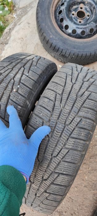 Шини nokian nordman rs2 175/70R14 (19 рік)на сталевих дисках