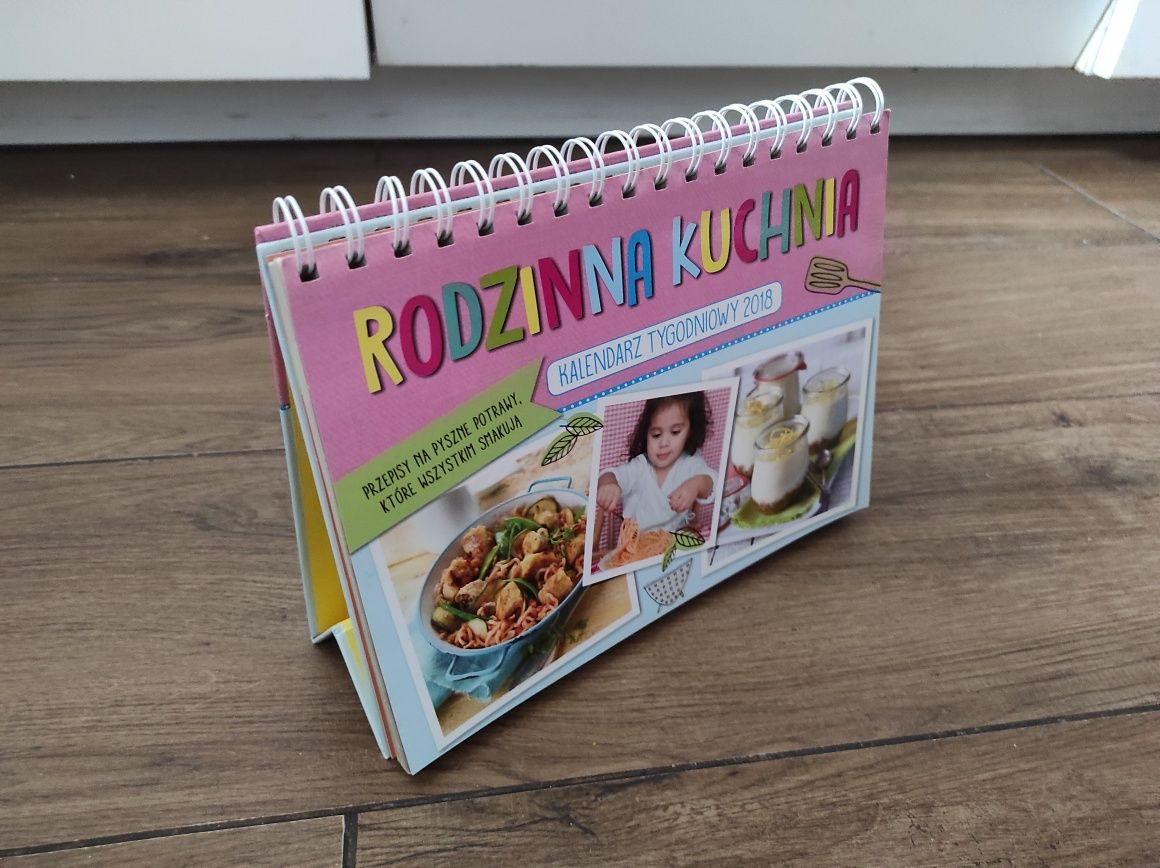 Rodzinna kuchnia kalendarz tygodniowy 2018