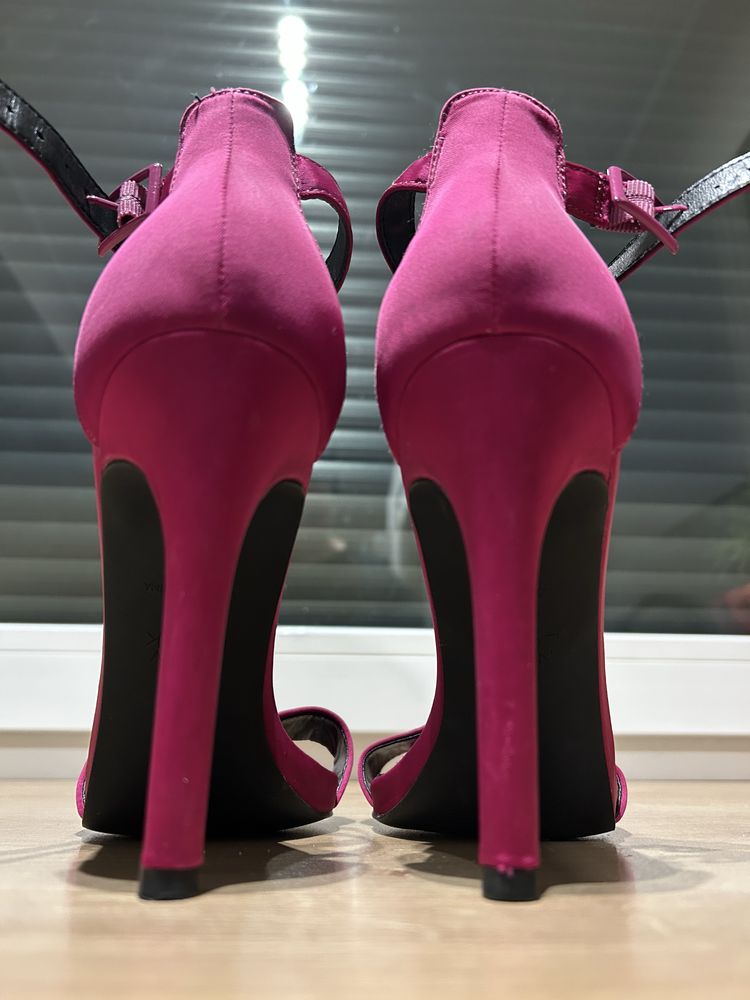 Szpilki obcasy New look Fuksja 40/7 piekne